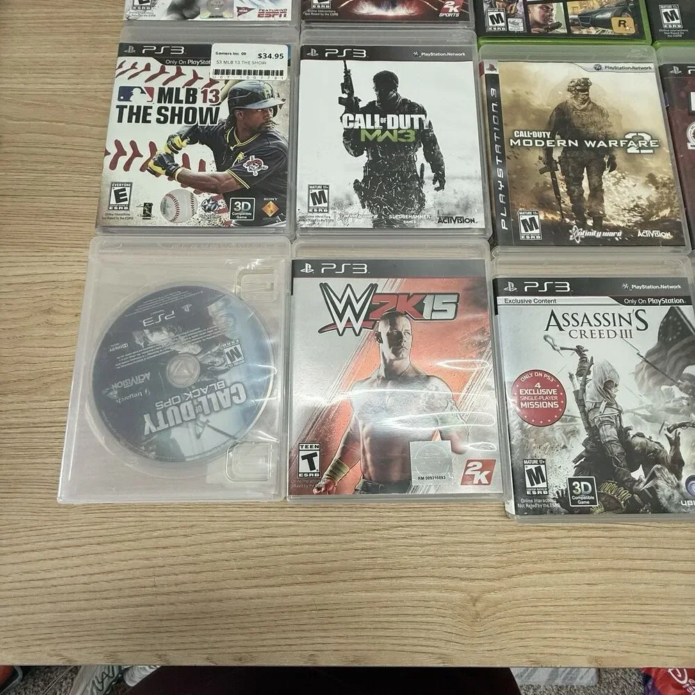 Lot of 15 Games Bundle Xbox 360 / PS3 / PS4 Mixed Tested Working